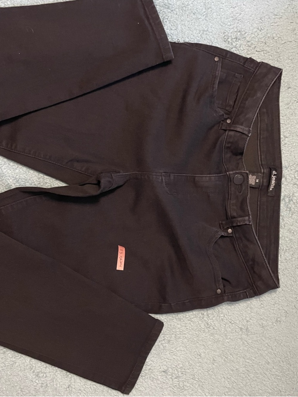 Women's Black Straight-Leg Jeans